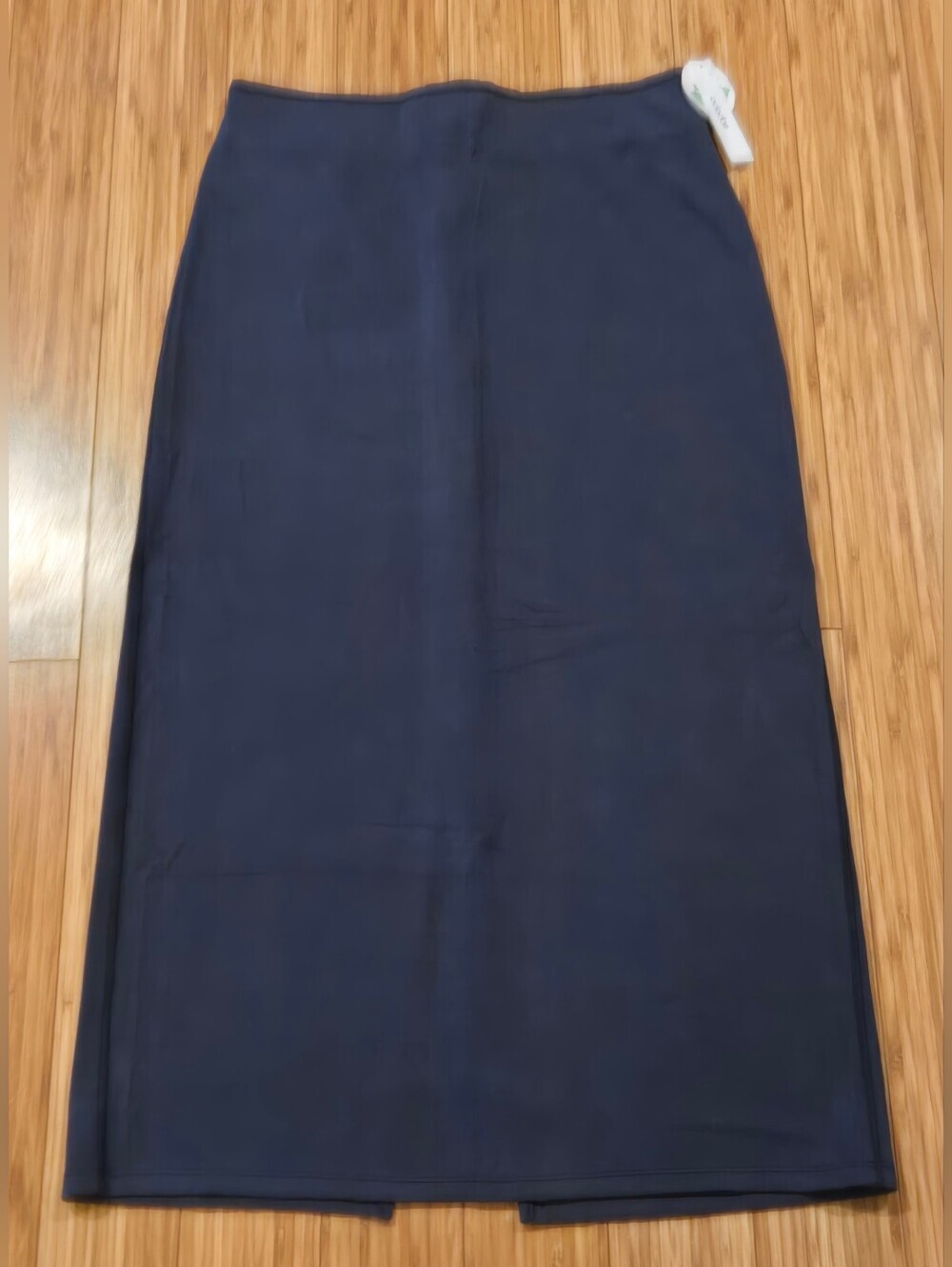 NWT Ododos Classic Navy Straight Maxi Skirt